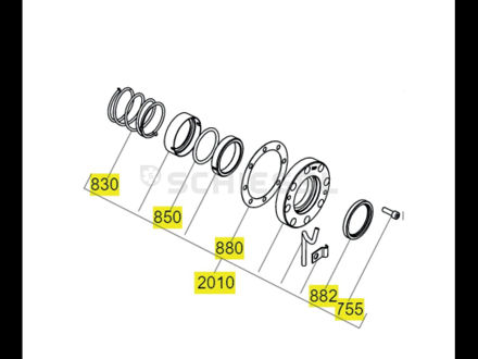 Εικόνα για Set-shaft seal F16, 08012