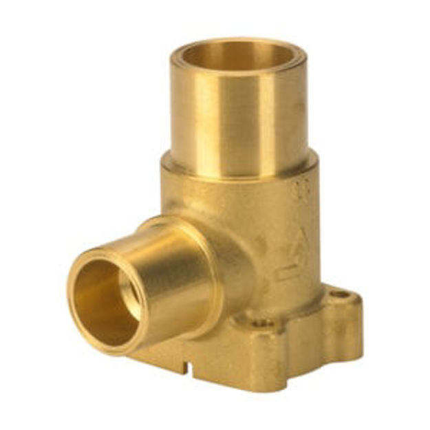 Εικόνα για Danfoss σώμα εκτονωτικής βαλβιδάς γωνιακό, κολλητό TE12 / TE20 solder 22x28mm 067B4017