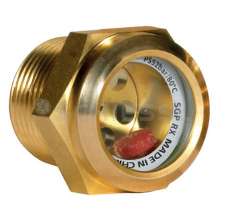 Εικόνα για Danfoss γυαλάκι με ένδειξη 52bar SGP 12RN 1/2'' NPT 014L0006