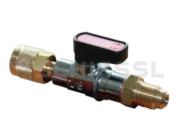 Εικόνα για Refco σφαιρική βαλβίδα CA-1/4''x 1/2" SAE (red) 4661164