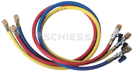 Εικόνα για Refco σετ λάστιχα πλήρωσης 150cm CA-CCL-60 4493622 με ball valves