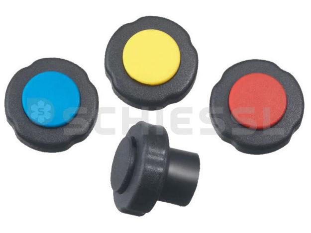 Εικόνα για Σετ περιστροφικού πόμολο Refco M4-7-SET-B+N+R+Y μπλε, μαύρο, κόκκινο, κίτρινο 4687094