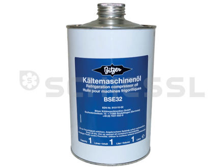 Εικόνα για Bitzer Refrigation oil BSE 32 can 1L  91511002