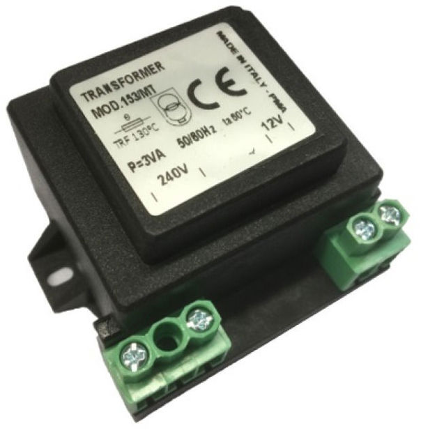 Εικόνα για Carel μετασχηματιστής TRA0060000 230V/12 24V 5VA
