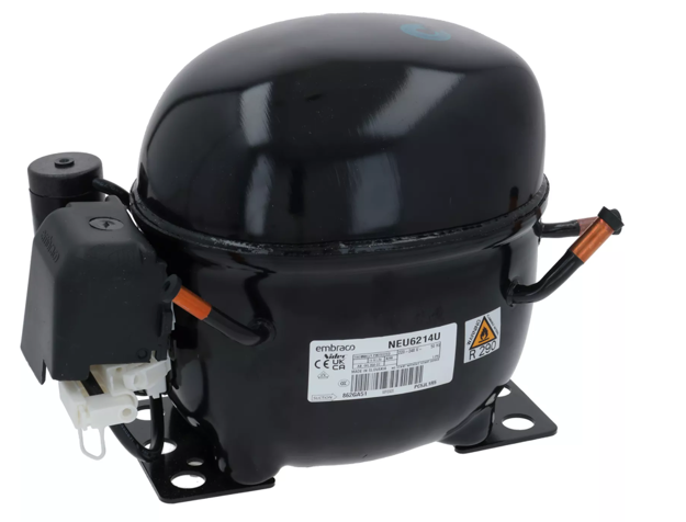 Εικόνα για Embraco συμπιεστής συντήρησης NEU6214U - R290, 12.11cm3, 3/4hp, 220V, 50Hz, MBP