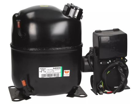 Εικόνα για Embraco συμπιεστής συντήρησης NJ9232GK - R404A, 26.11cm3, 1&1/4HP, 220V, 50Hz, MBP / LBP