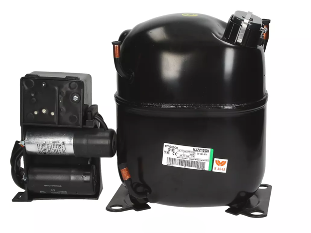Εικόνα για Embraco συμπιεστής κατάψυξης NJ2212GK - R404A, 34.38cm3, 1&1/2hp, 220V, 50Hz, LBP