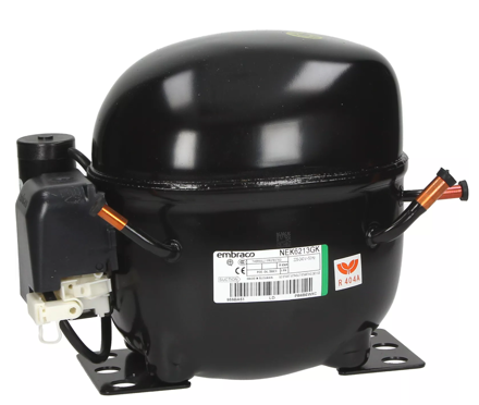 Εικόνα για Embraco συμπιεστής συντήρησης NEK6213GK - R404A, 12.11cm3, 1/2+hp, 220V, 50Hz, MBP