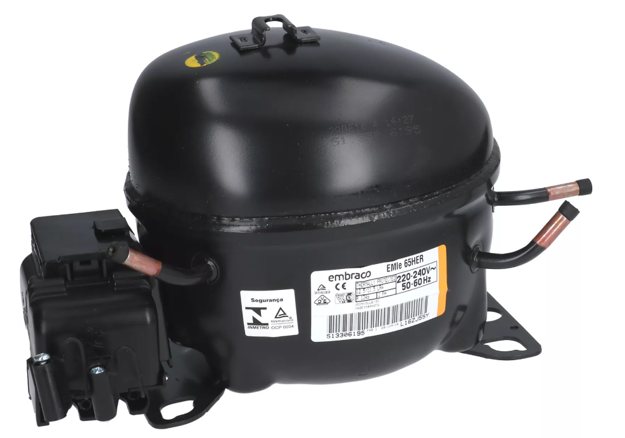 Εικόνα για Embraco συμπιεστής κατάψυξης EMIE65HER - R134A, 5.19cm3, 1/6hp, 220V, 50/60Hz, LBP